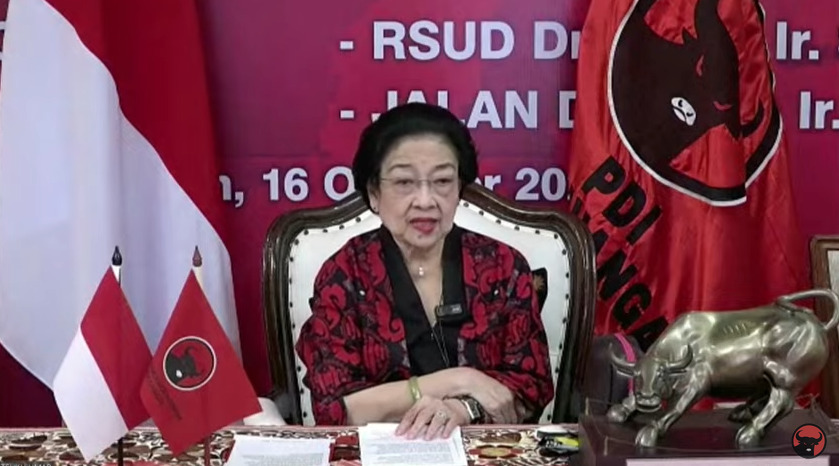 KETUA Umum PDI Perjuangan (PDIP) Megawati Soekarnoputri.