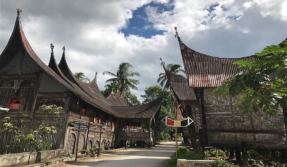 Ilustrasi lagu daerah Sumatera Barat