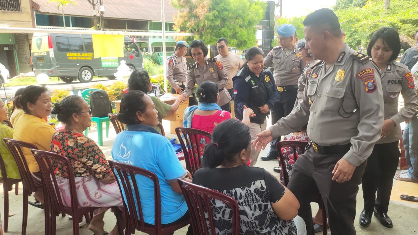 Kegiatan Trauma healing yang digelar Polres Tanah Karo, Sumut