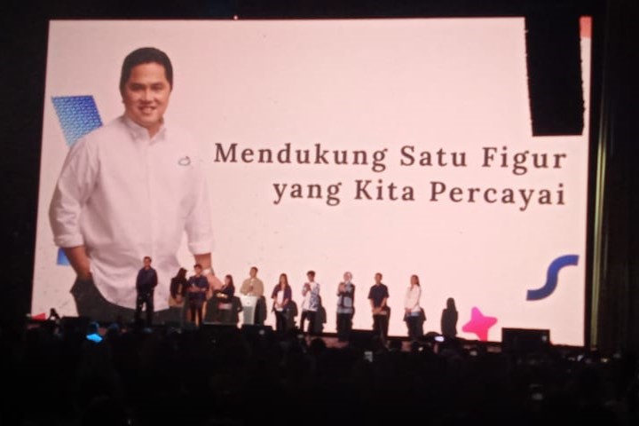Milenial Taruh Harapan ke Erick Thohir