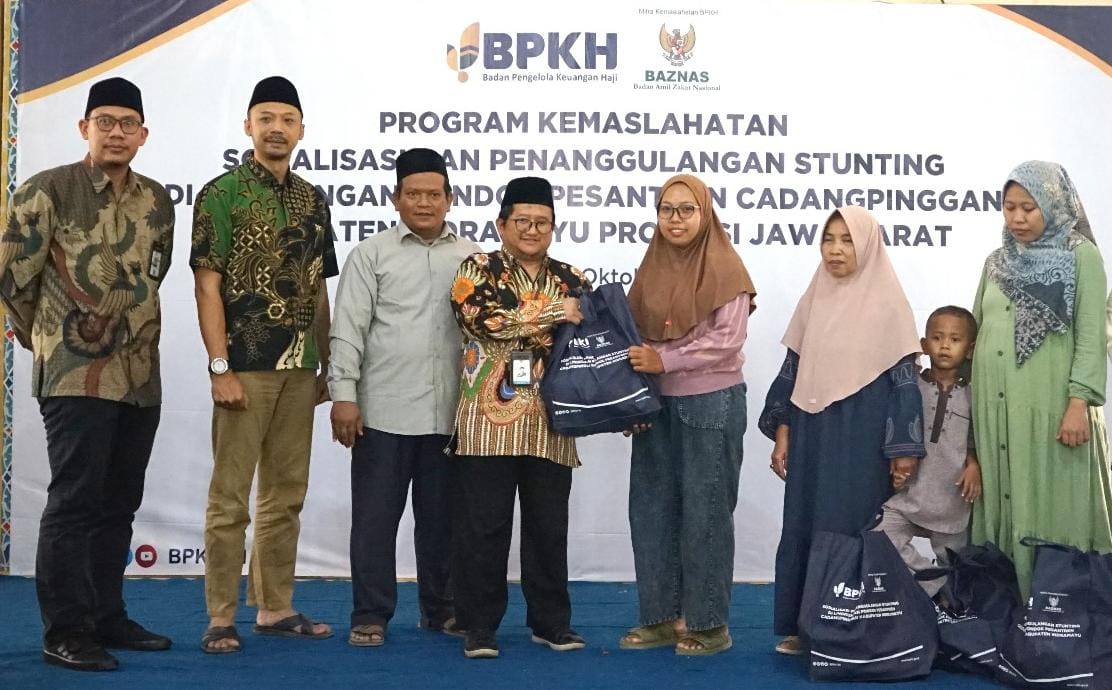 BPKH-Baznas Beri Bantuan dan Sosialisasi Cegah Stunting di Indramayu