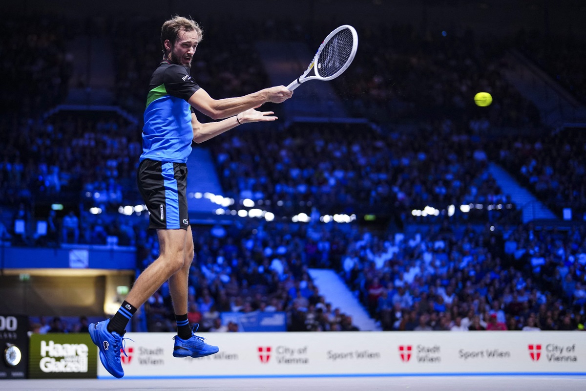 Petenis Rusia Daniil Medvedev
