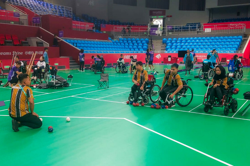 Boccia dan Pararenang Adaptasi Cuaca dan Latihan di Hangzhou