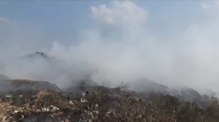 Kebakaran TPA Cikolotok Meluas hingga 3 Hektare