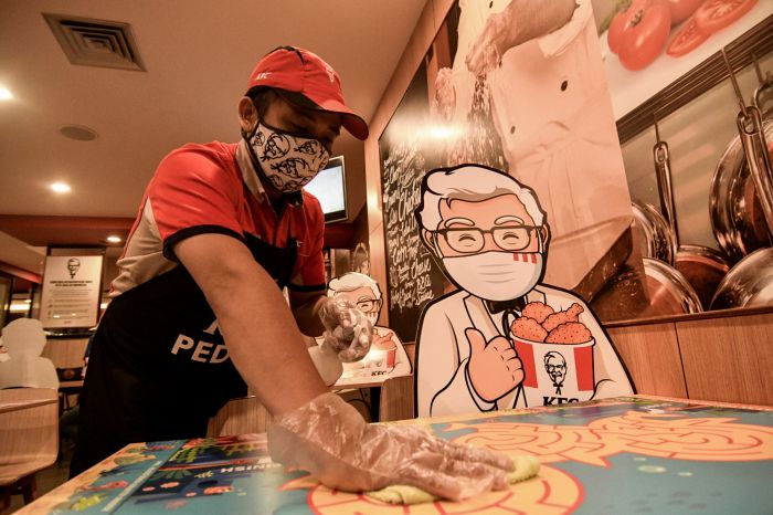 Ilustrasi gerai KFC
