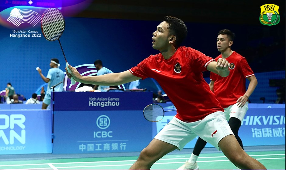 Ganda putra Indonesia Fajar Alfian/Muhammad Rian Adrianto