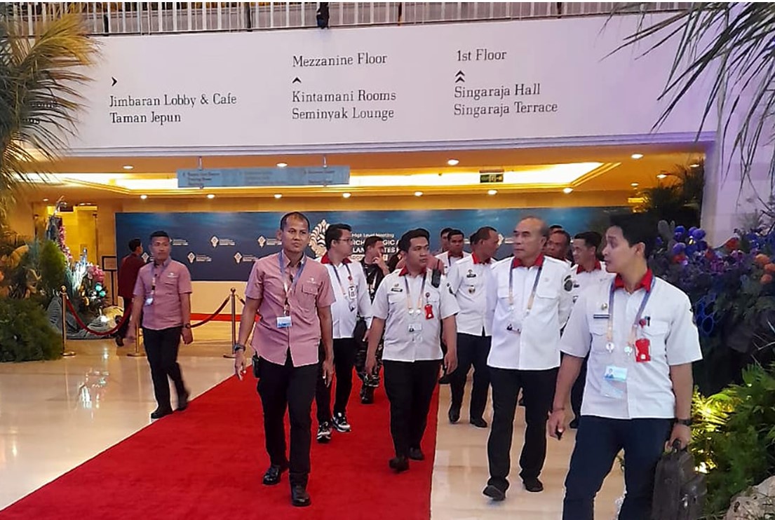 BSSN saat mempersiapkan KTT AIS