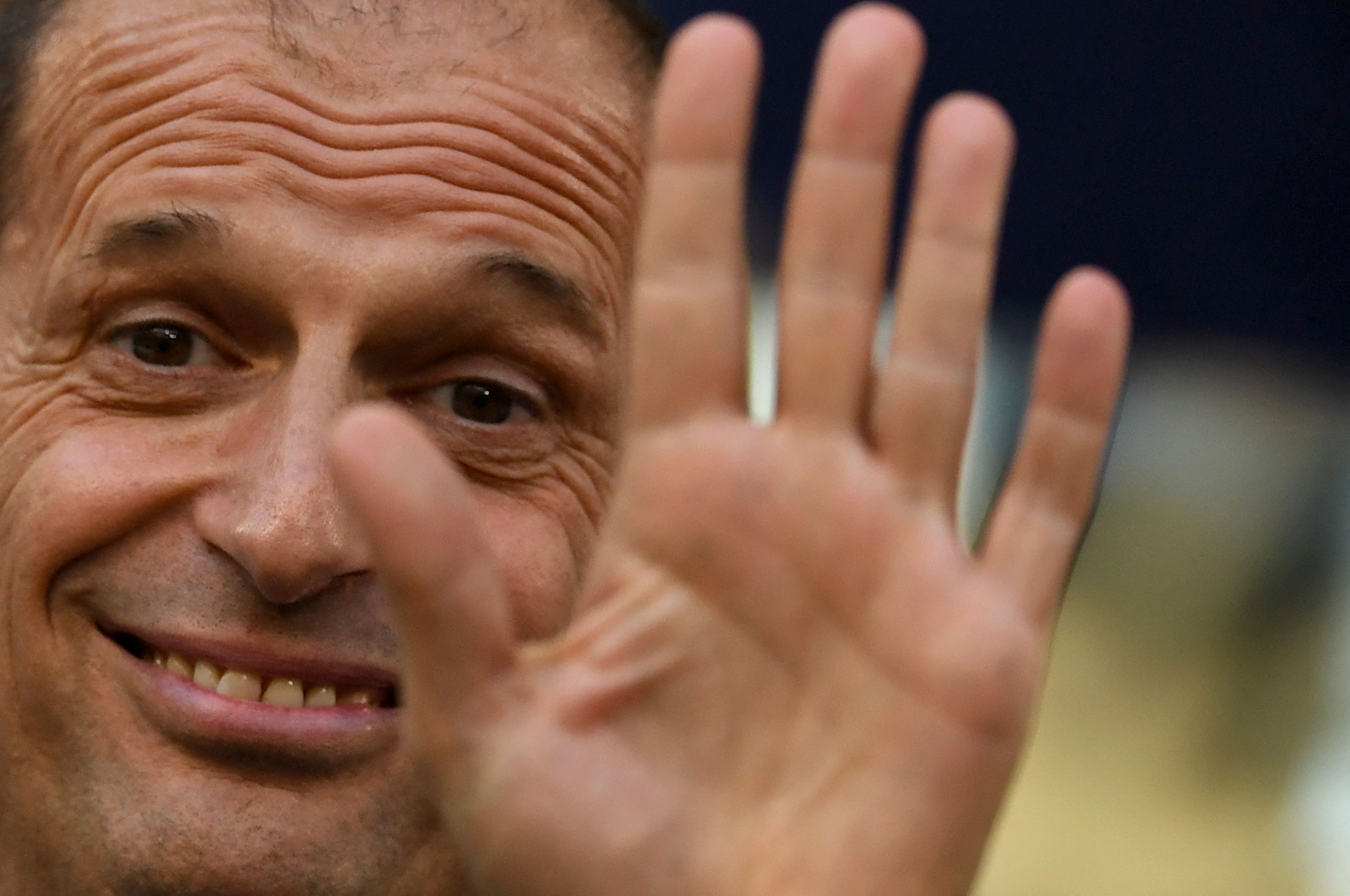 Pelatih Juventus Massimiliano Allegri 