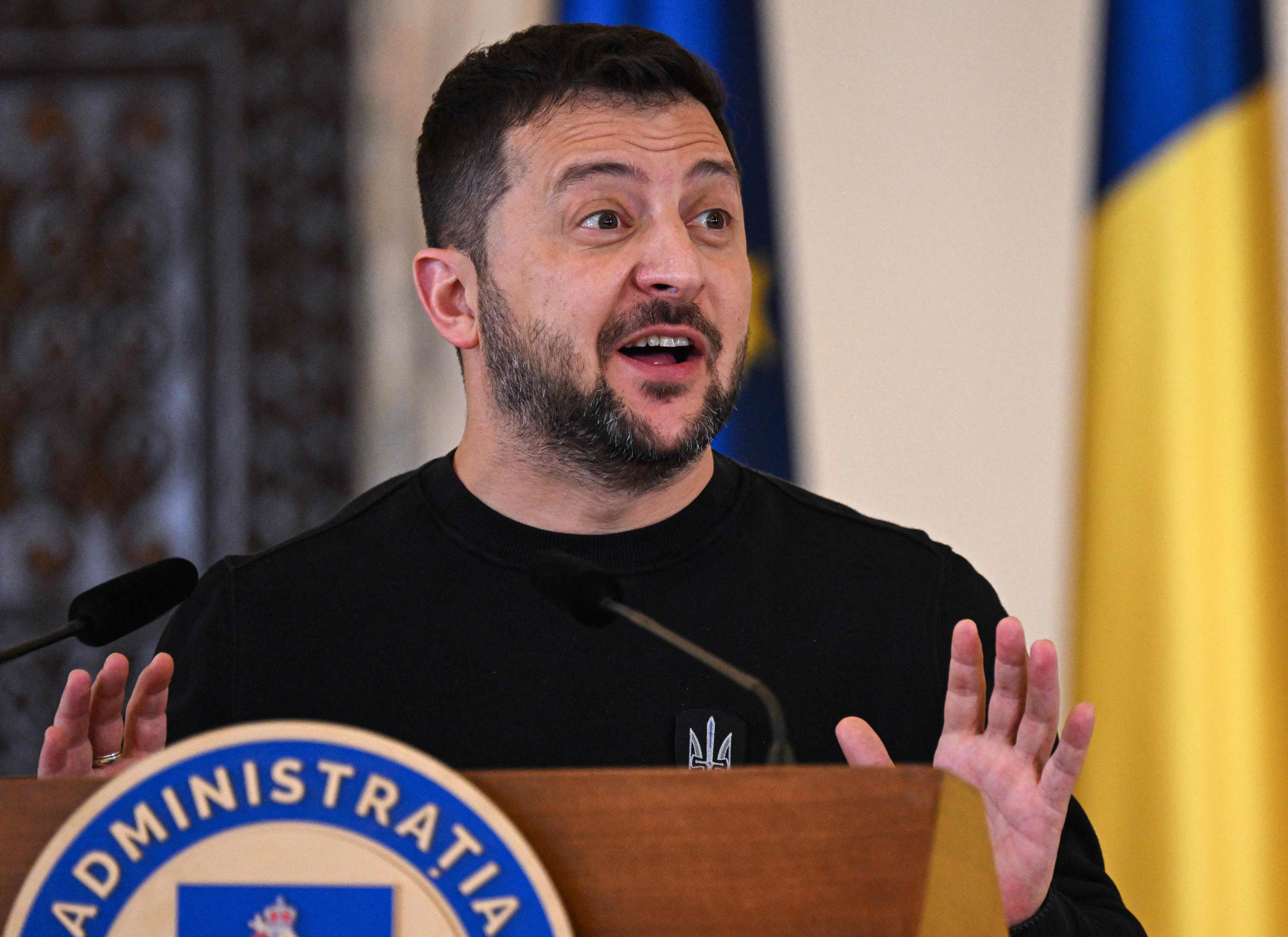 Zelensky Tuding Rusia Mendukung Serangan Hamas ke Israel