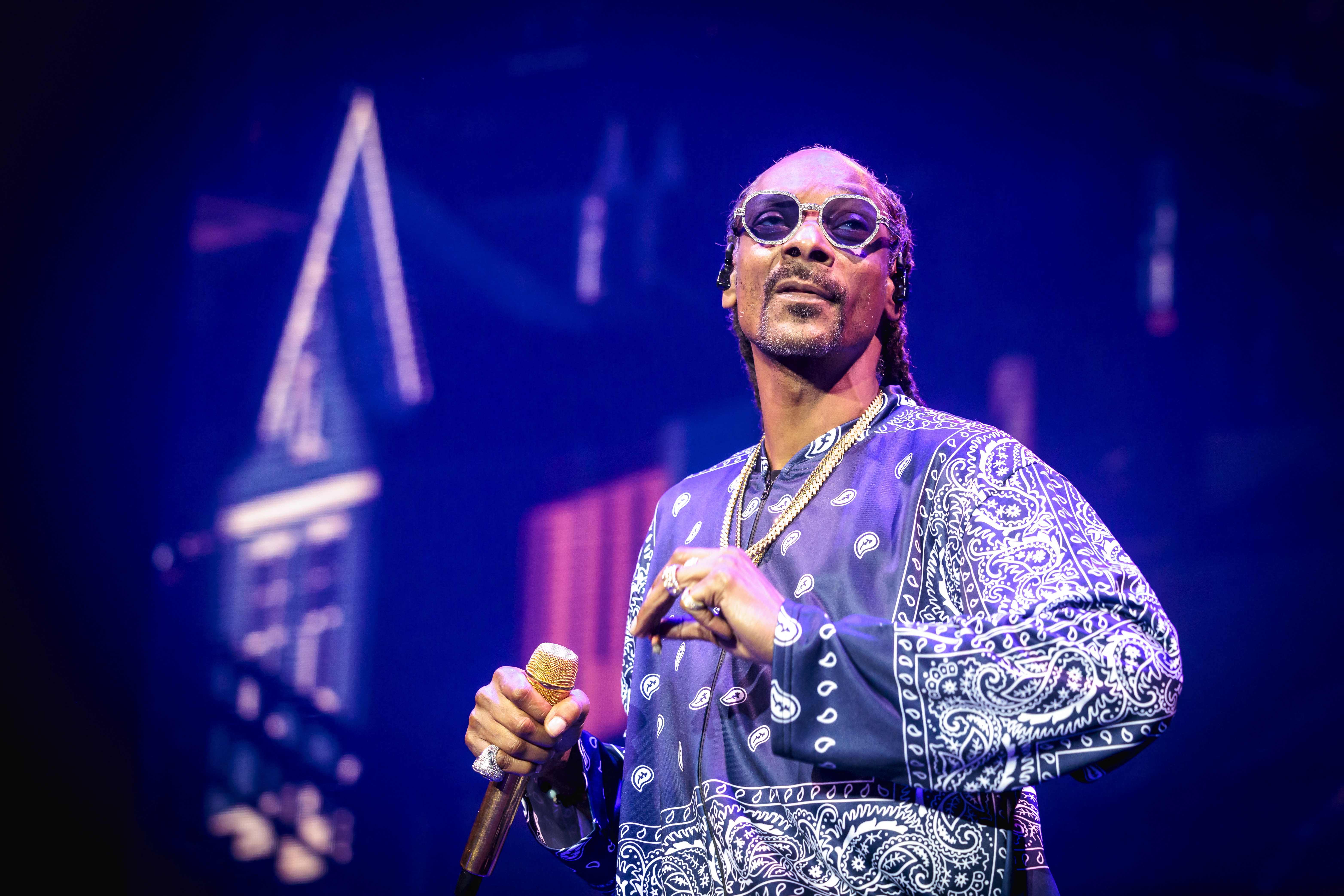 Rapper Snoop Dogg