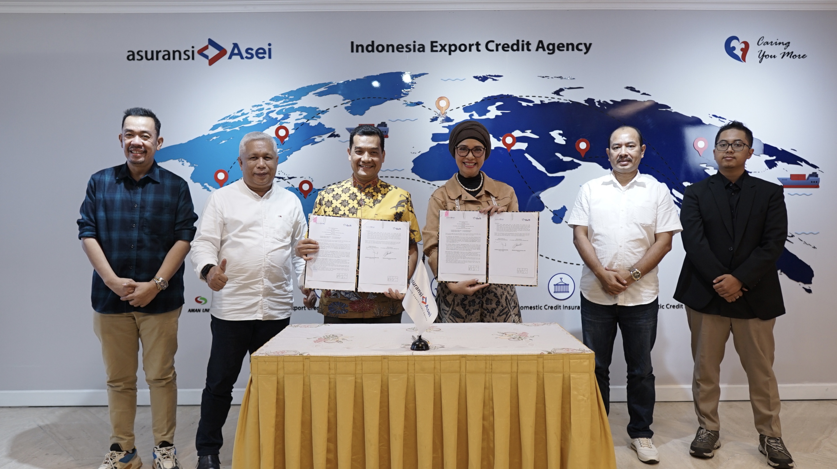 Penandatanganan MoU PT Asuransi Asei Indonesia dan PT Global Edukasi Talenta Inkubator (GeTI Incubator)