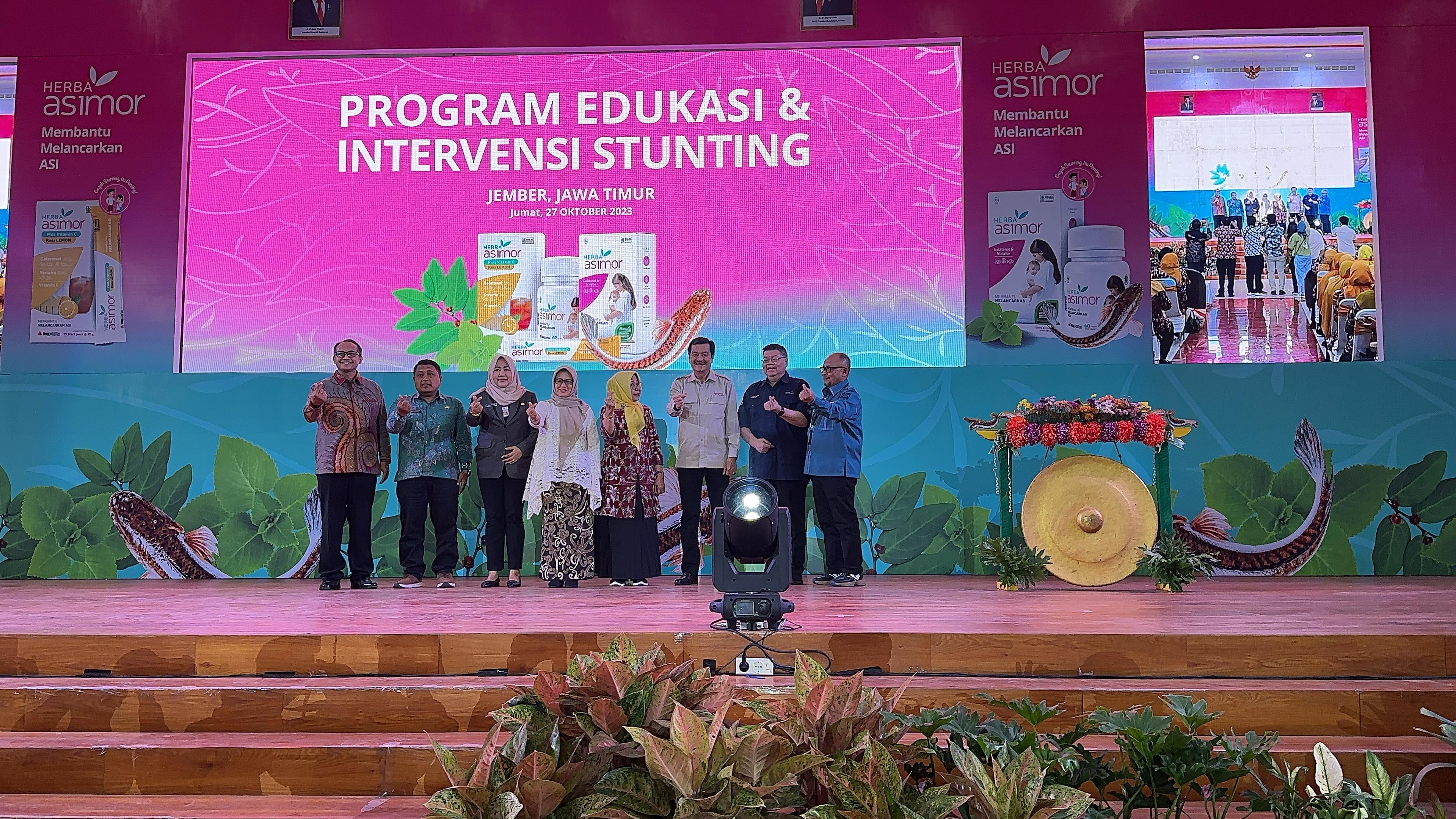 Program edukasi terkait penanganan stunting di Jember, Jawa Timur 