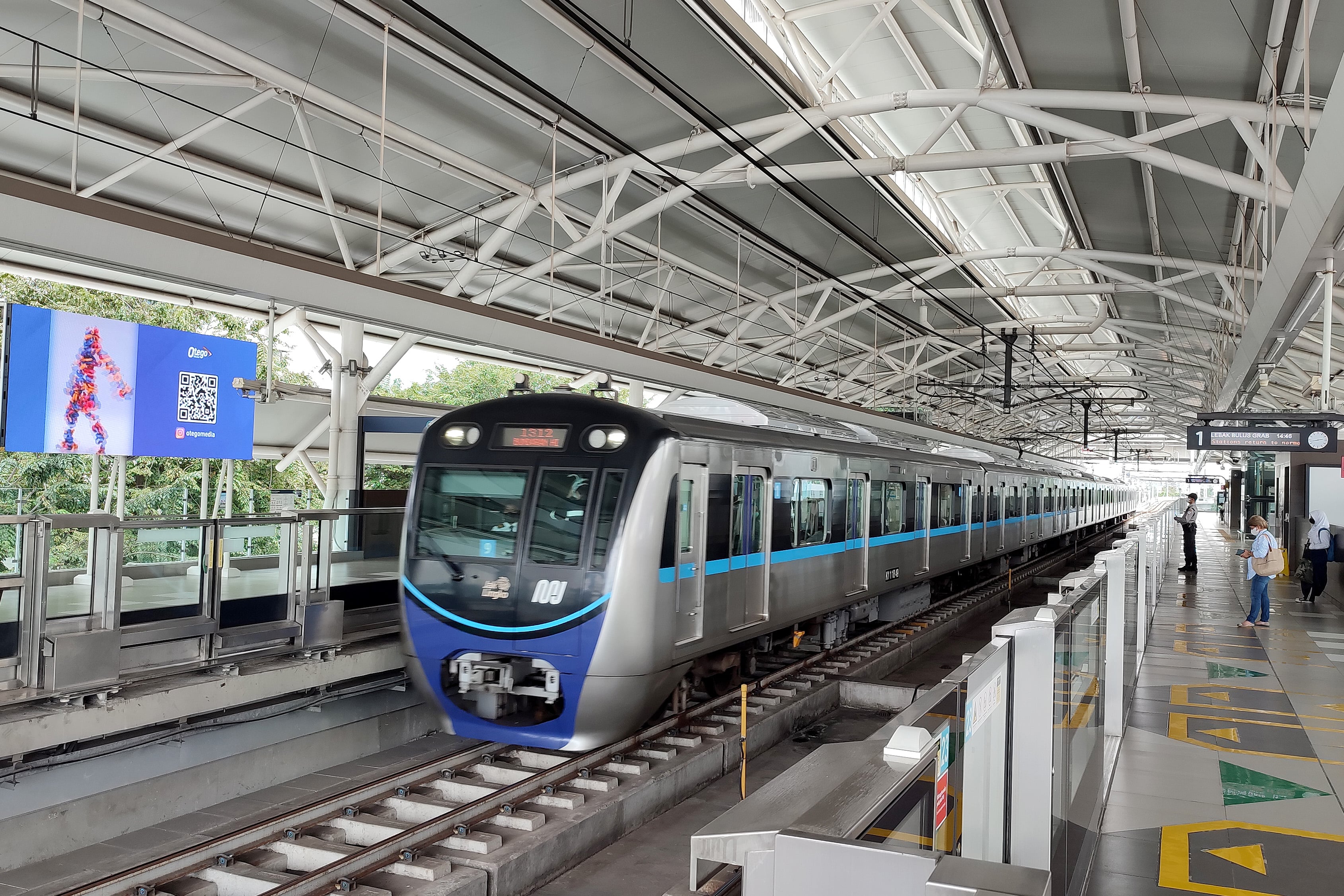 MRT Jakarta alami gangguan kelistrikan