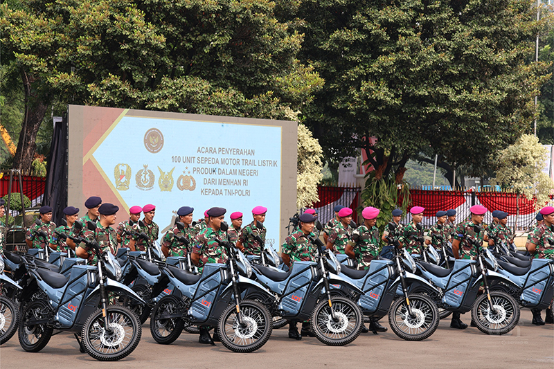 Rantis Trail Listrik produksi Len Industri