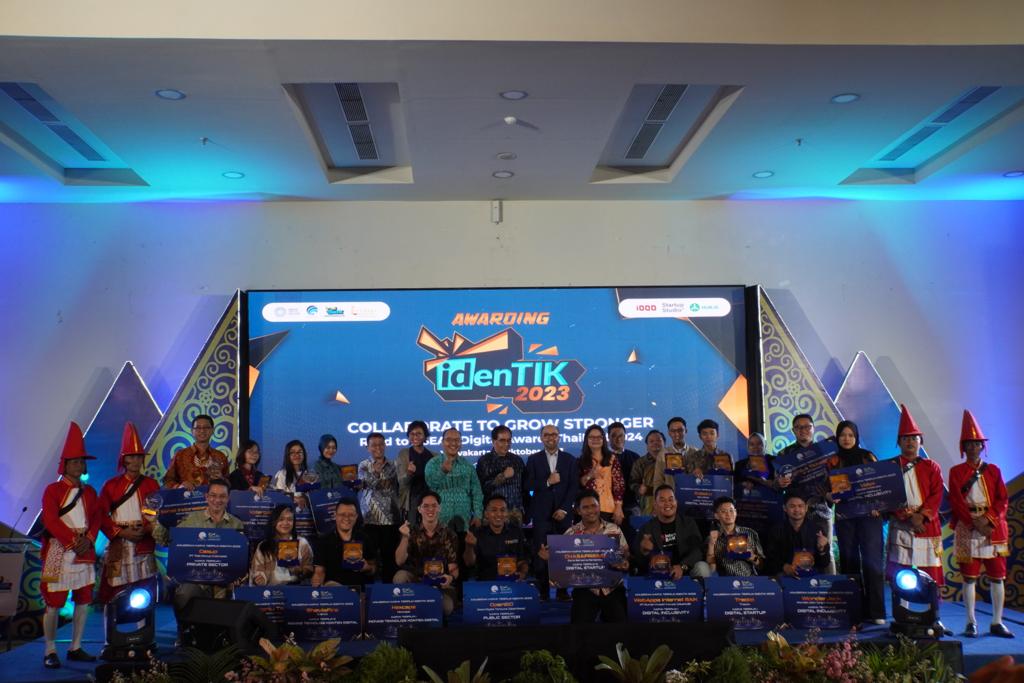 Para pemenang kompetisi Indonesia Enterpreneur TIK (IdenTIK) siap melaju ke ASEAN Digital Awards 2024 di Thailand.