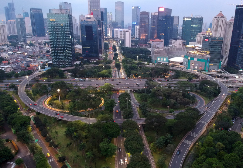 Mengantisipasi kemacetan, Polda Metro Jaya menyiapkan rekayasa lalu lintas imbas deklarasi Prabowo Subianto dan Gibran Rakabuming Raka.