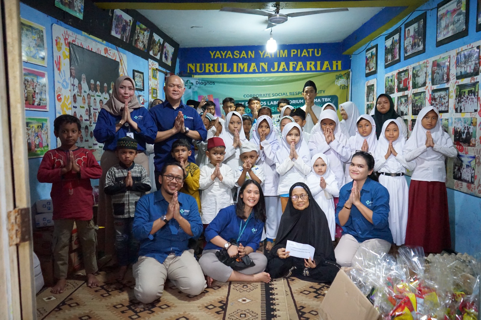 PT Diagnos Laboratorium Utama Tbk menggelar kegiatan CSR di empat lokasi yakni, Jakarta, Denpasar, Ciputat, dan Batam.