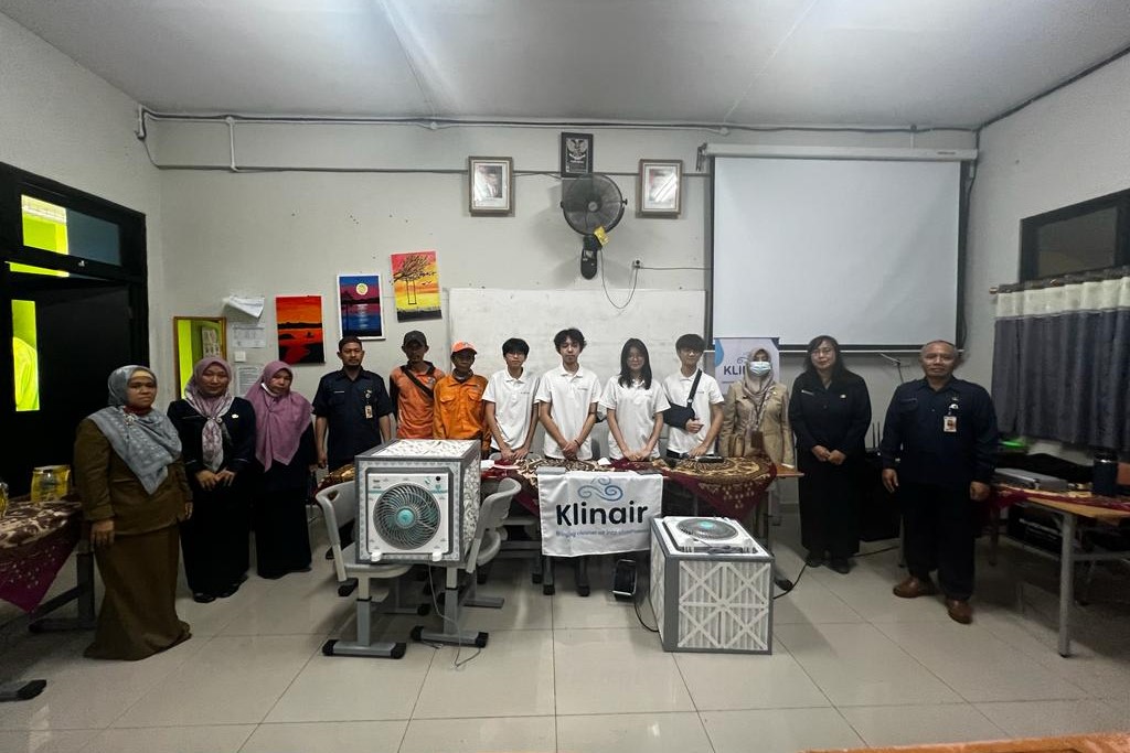 Lindungi Siswa dari Polusi Udara, Air Purifier Didonasikan