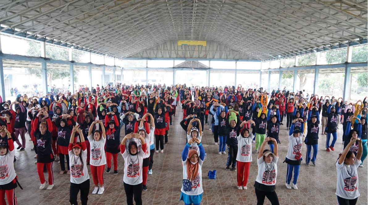 Sahabat Ganjar Ajak Warga OKI Gelorakan Indonesia Sehat 2024