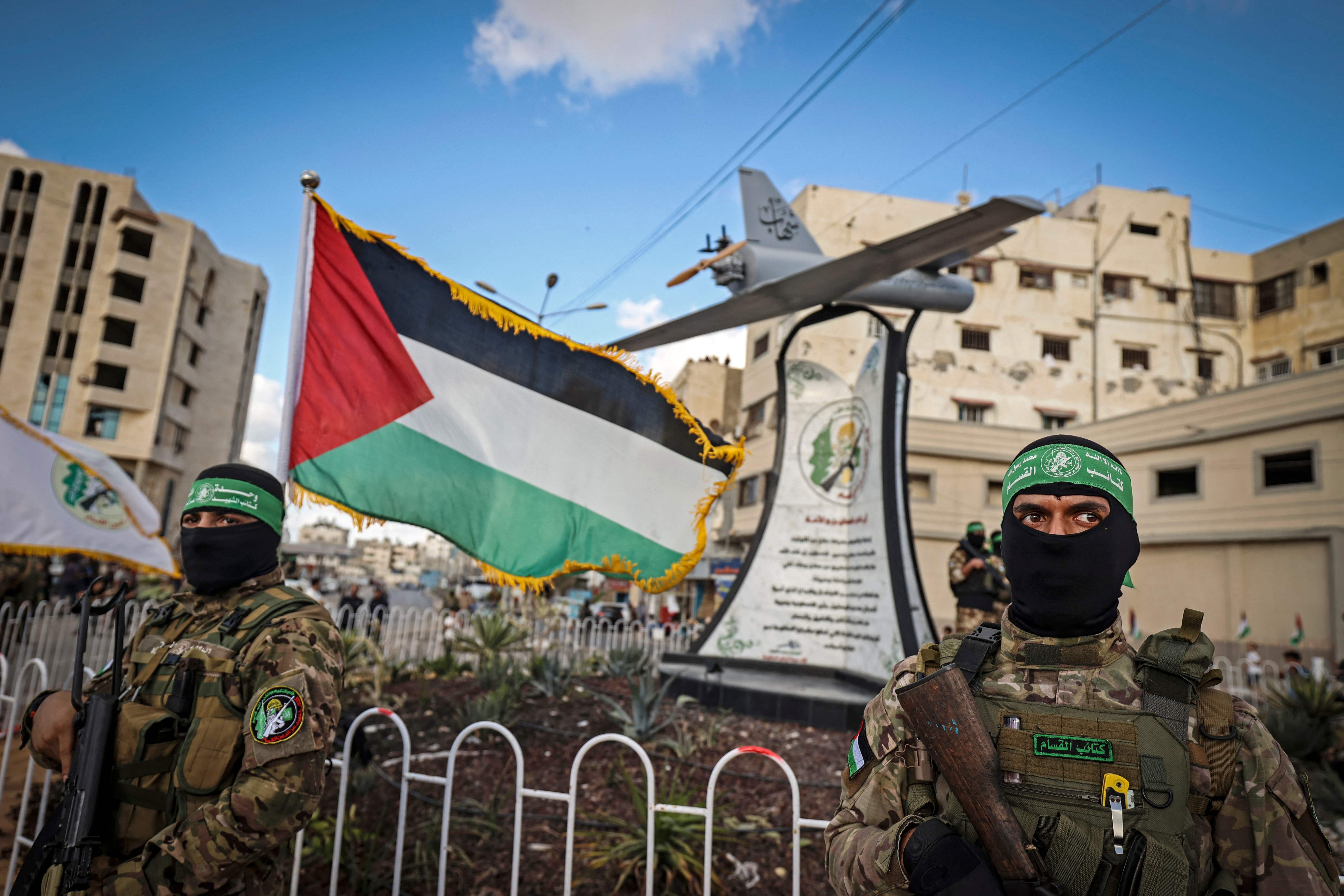 Personel Brigade Izzeddin Al-Qassam.