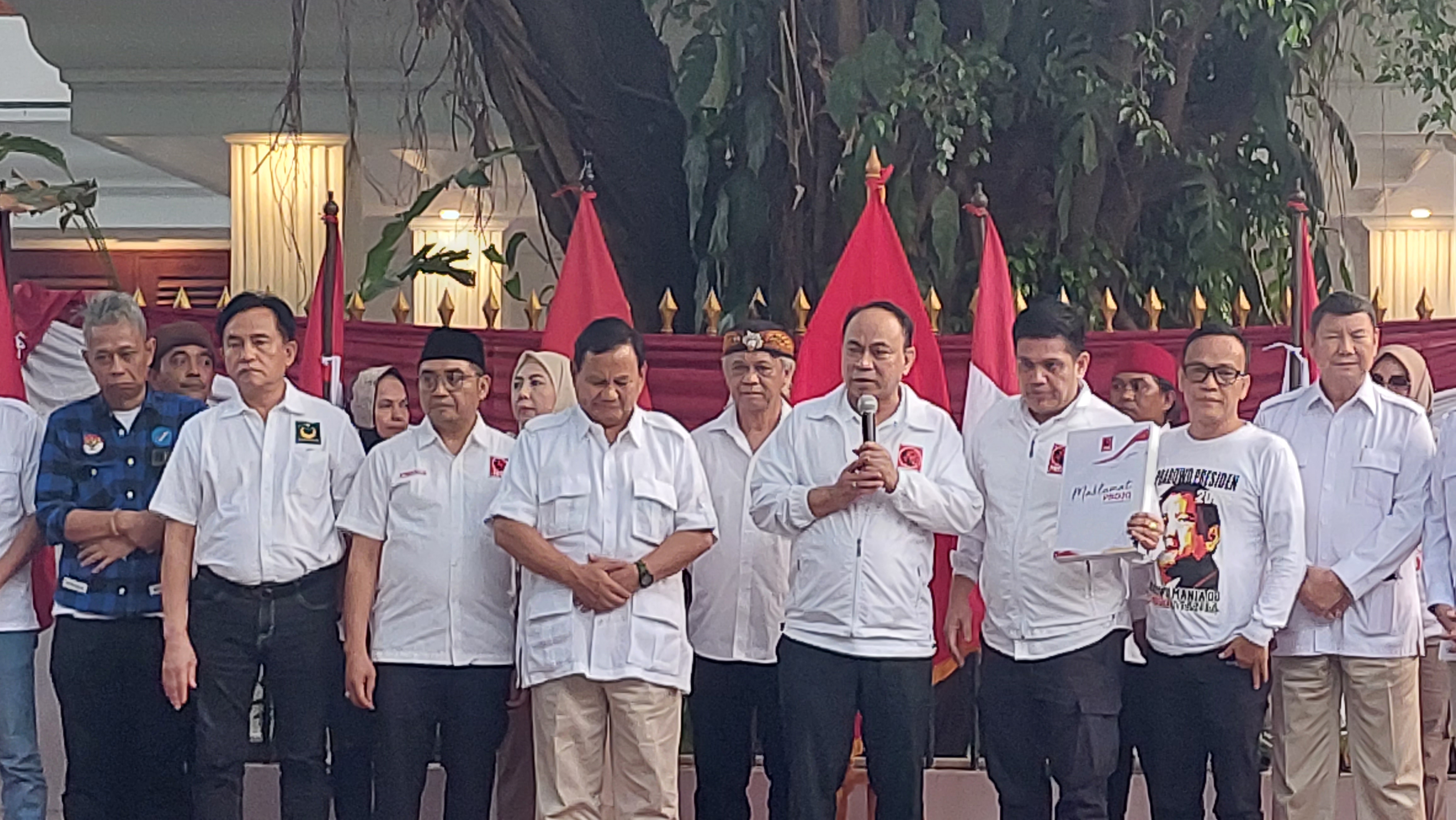 Deklarasi dukungan Projo untuk Prabowo Subianto di Pilpres 2024