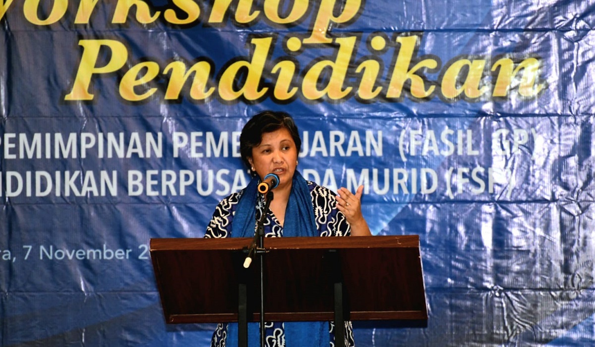 Wakil Ketua MPR RI, Lestari Moerdijat dalam Workshop Pendidikan bertema 