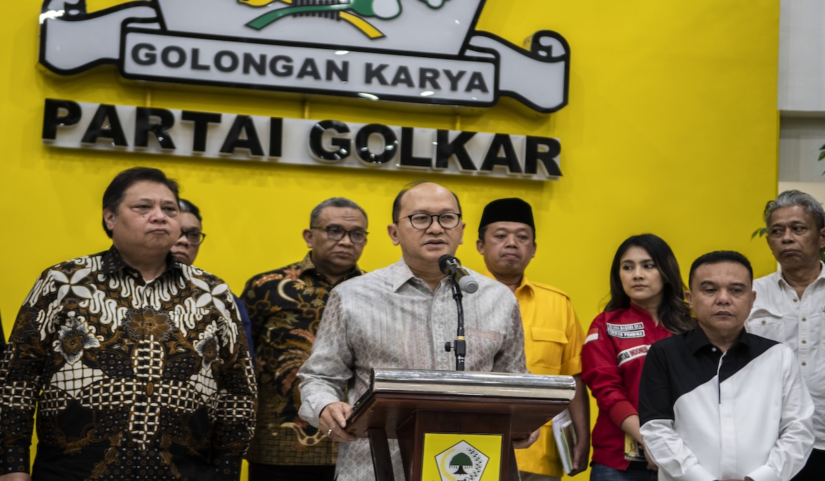 Ketua TKN Prabowo-Gibran Rosan Roeslani yang sebelumnya menjabat Wakil Menteri BUMN dan Komisaris Pertamina