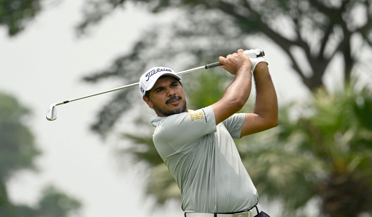 Pegolf India Gaganjeet Bhullar berlaga di BNI Indonesian Masters 2023