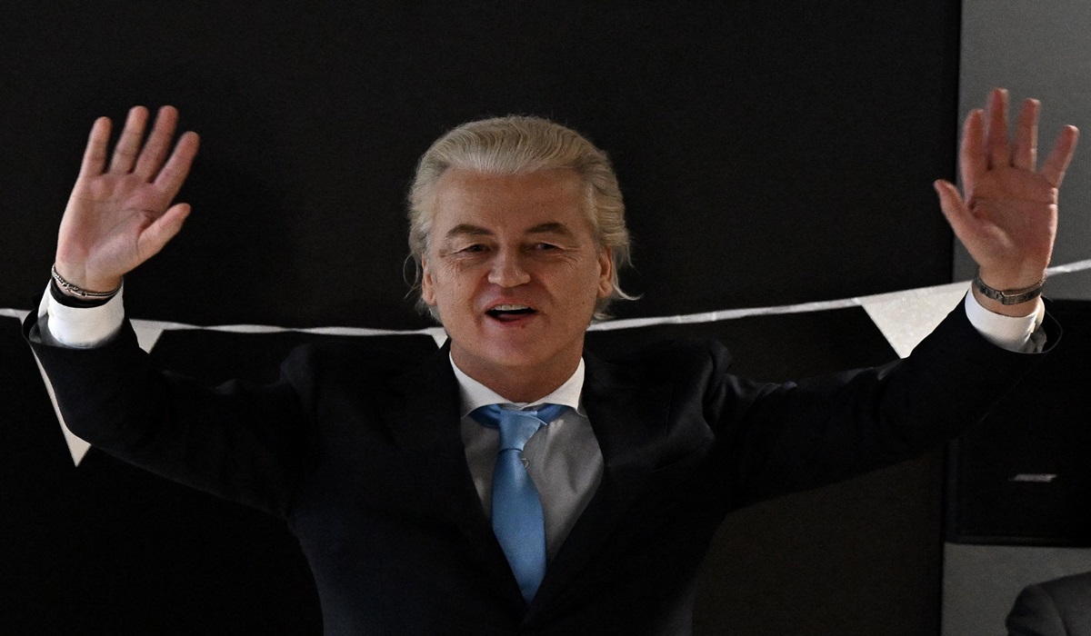 Pemimpin PVV, yang memenangi Pemilu Belanda, Geert Wilders