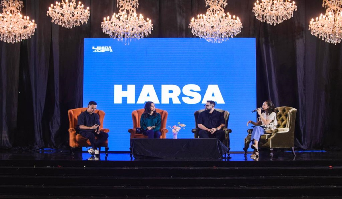 Diskusi mengenai peran anak muda yang digelar Pemuda Harsa