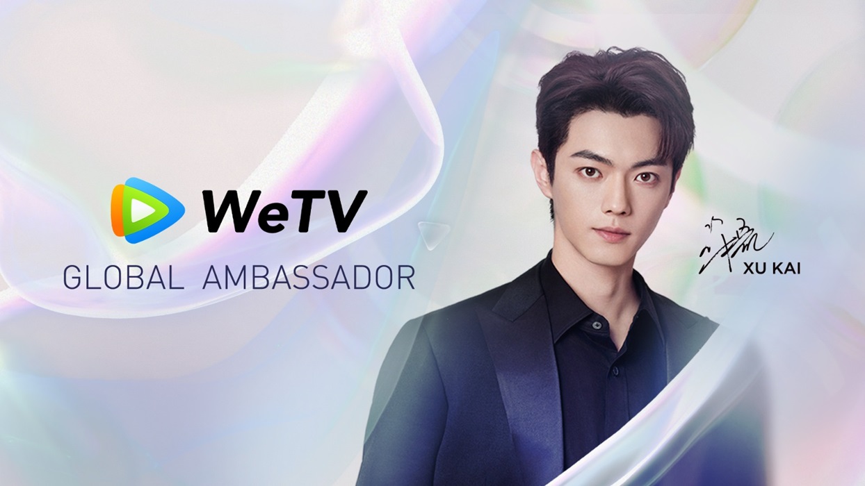Xu Kai sebagai global brand ambassador WeTV
