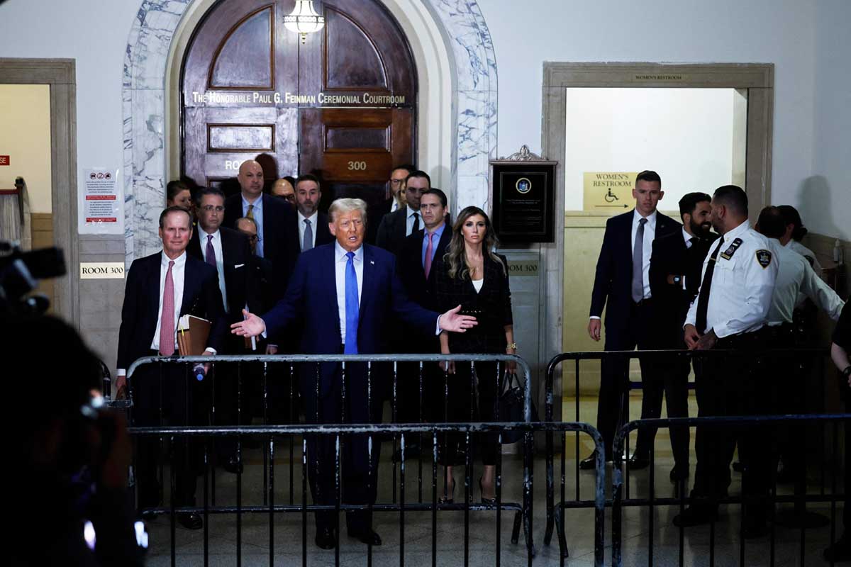 Donald Trump Bertengkar dengan Hakim dalam Sidang Penipuan 