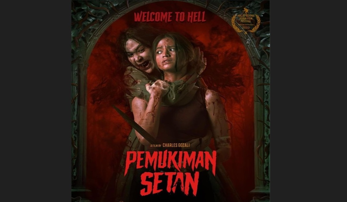 Poster film Pemukiman Setan