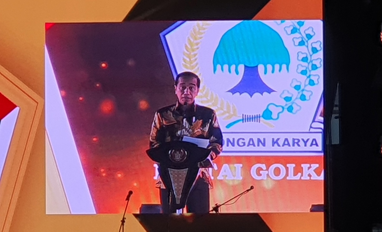 Jokowi senang dengan semangat kader muda Partai Golkar