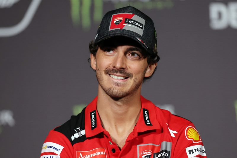 Pembalap Ducati Lenovo Frasesco Bagnaia