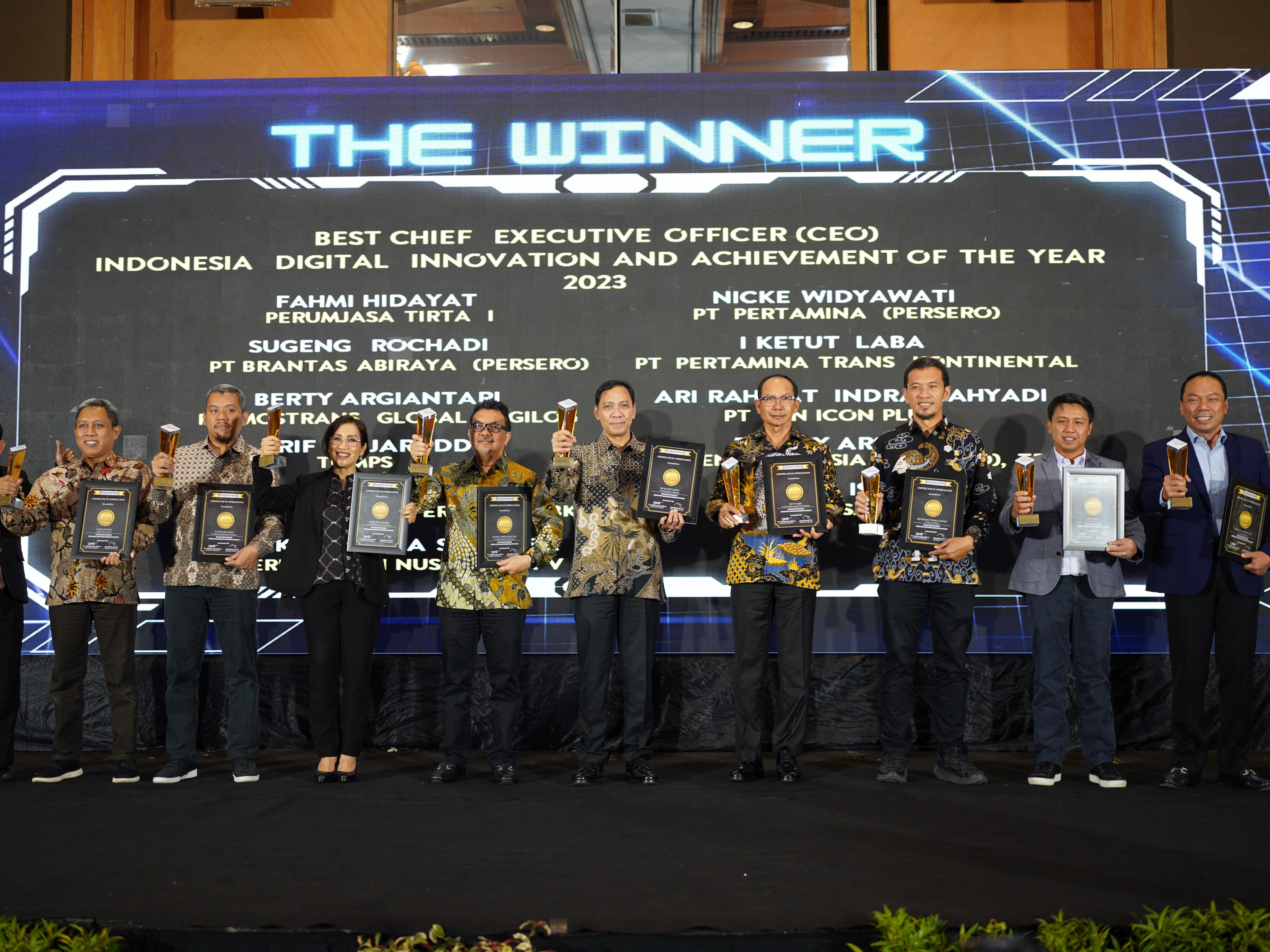 Terapkan Tranformasi Digital, PTK Raih Tiga Penghargaan pada Ajang IDIA 2023