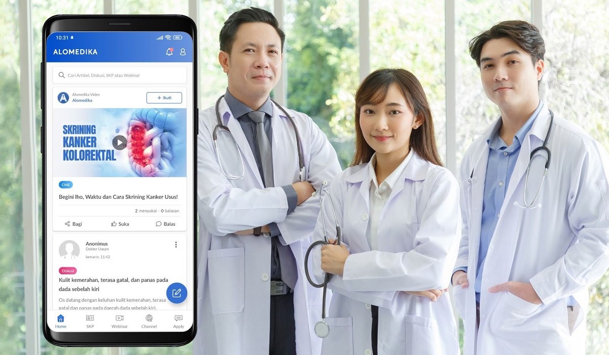 Alomedika salah satu platform komunitas dokter terbesar di Indonesia