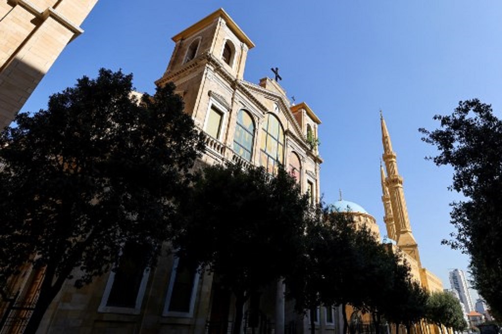 Saint George Chatedral di Libanon.