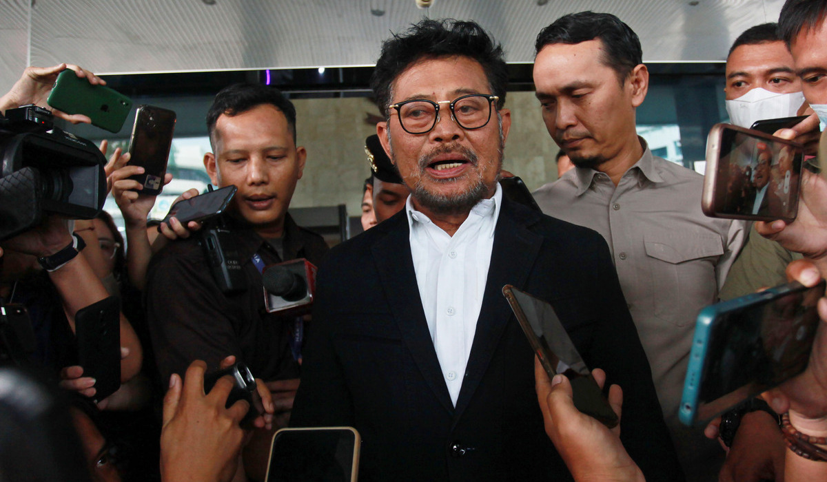 Mantan Menteri Pertanian Syahrul Yasin Limpo.