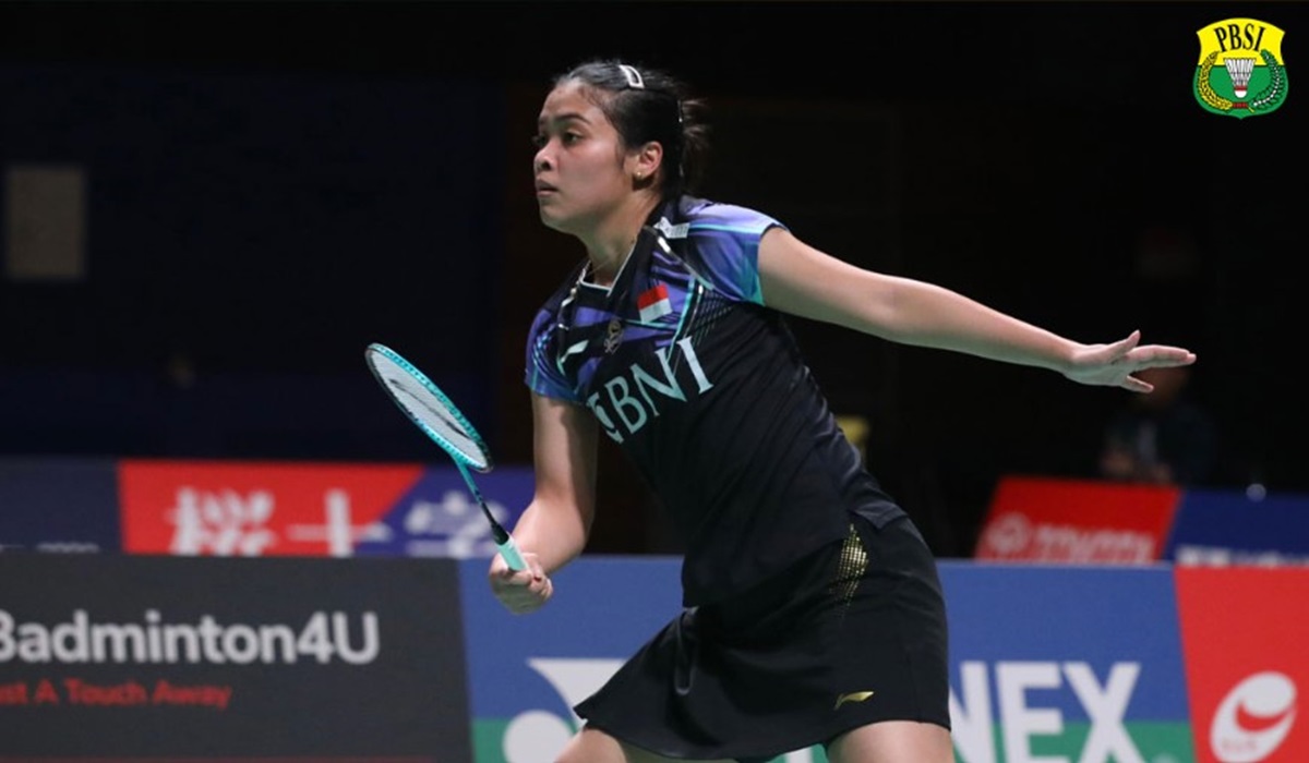 Tunggal putri Indonesia Gregoria Mariska Tunjung