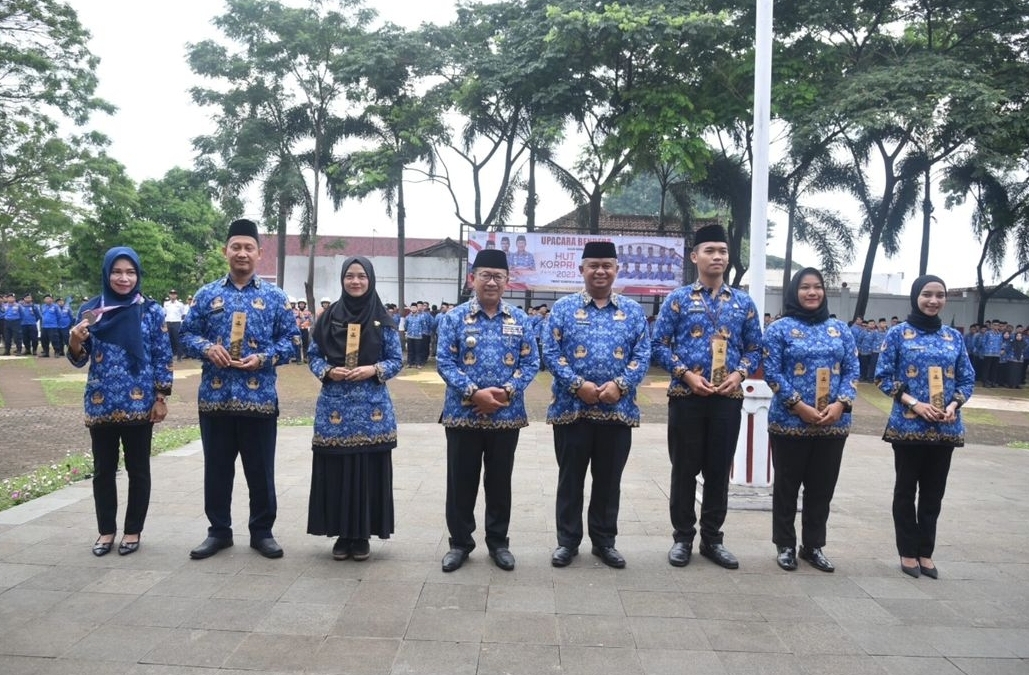 Pemkab Cianjur menggelar peringatan HUT ke-52 Korpri 