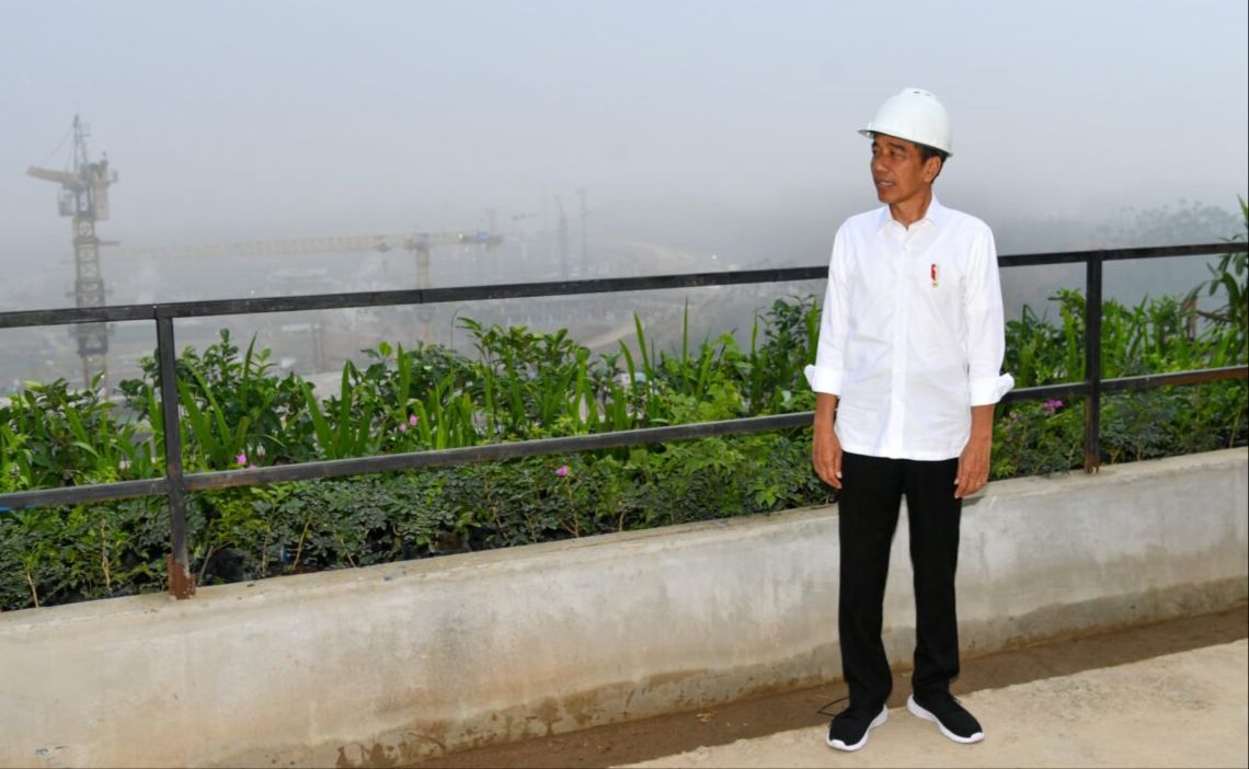 Ditanya Keberlanjutan IKN, Jokowi Sebut Ada Undang-Undangnya