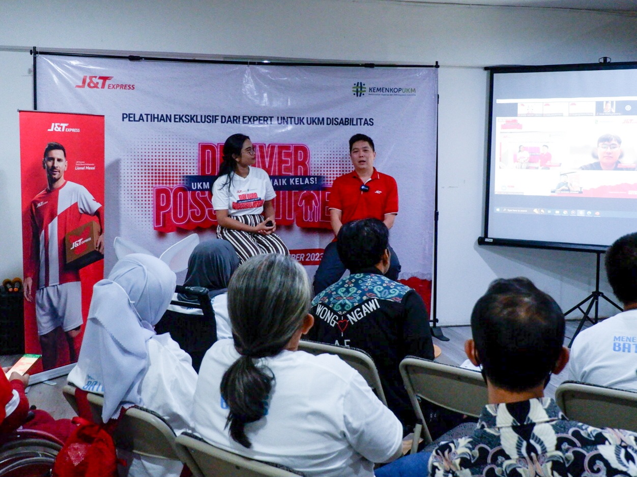 100 UMKM Penyandang Disabilitas Ikuti Program Pelatihan