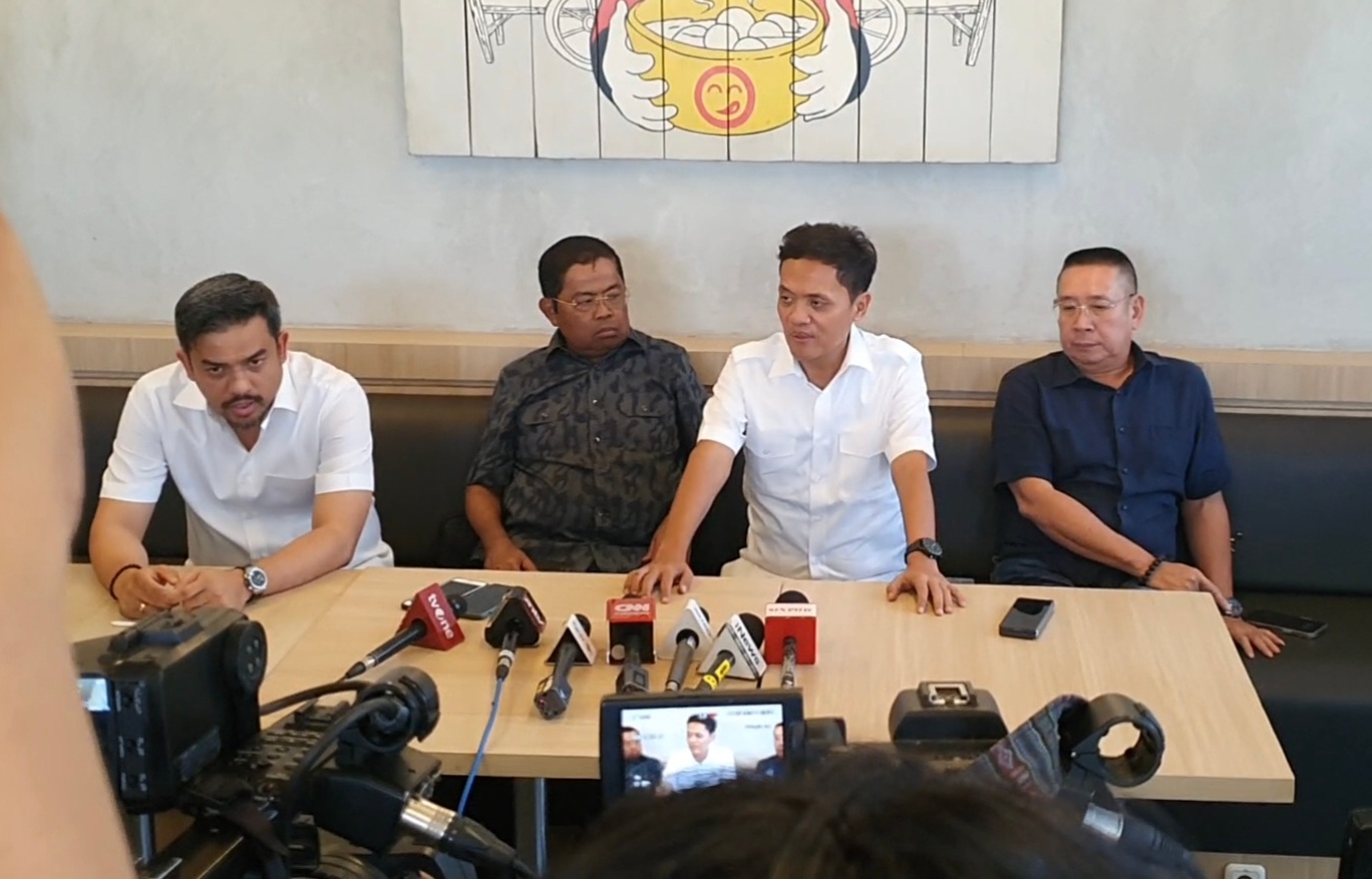 Konpers kubu Prabowo-Gibran. 