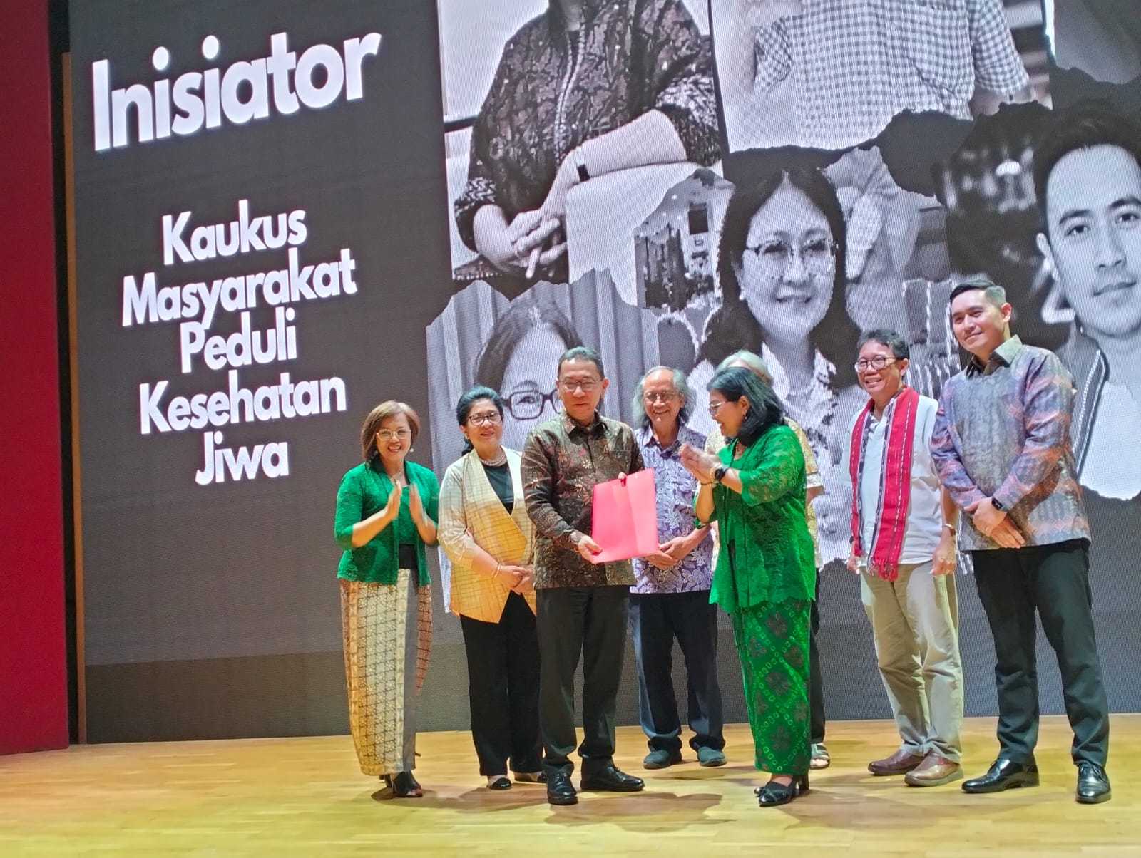 Diskusi yang digelar Kaukus Masyarakat Peduli Kesehatan Jiwa, Selasa (14/11) di Auditorium Perpustakaan Nasional, Jakarta.