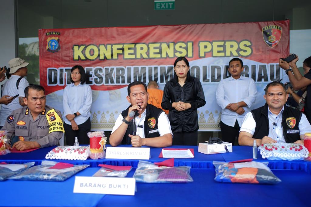 Ditreskrimum Polda Riau Ungkap Pencabulan Empat Anak di Pekanbaru