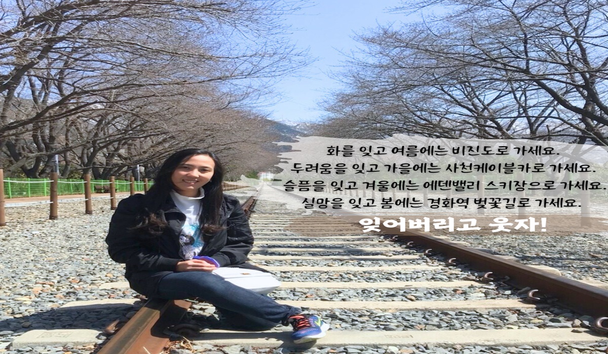 Pemenang kontes puisi digital berbahasa Korea yang diadakan kantor Gyeongnam Jakarta