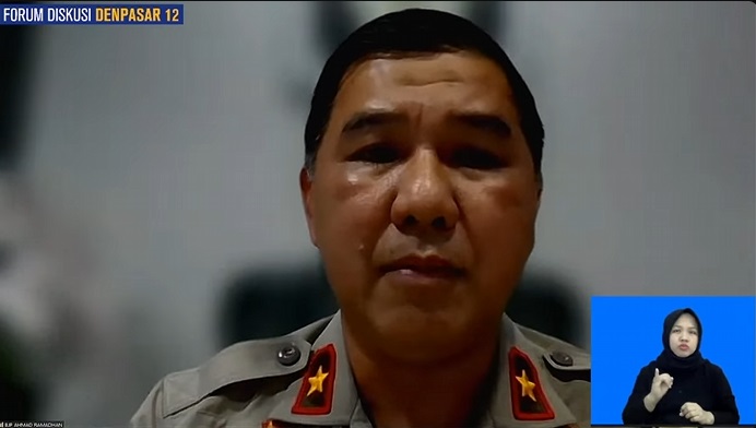 Karopenmas Divisi Humas Polri Brigjen Ahmad Ramadhan