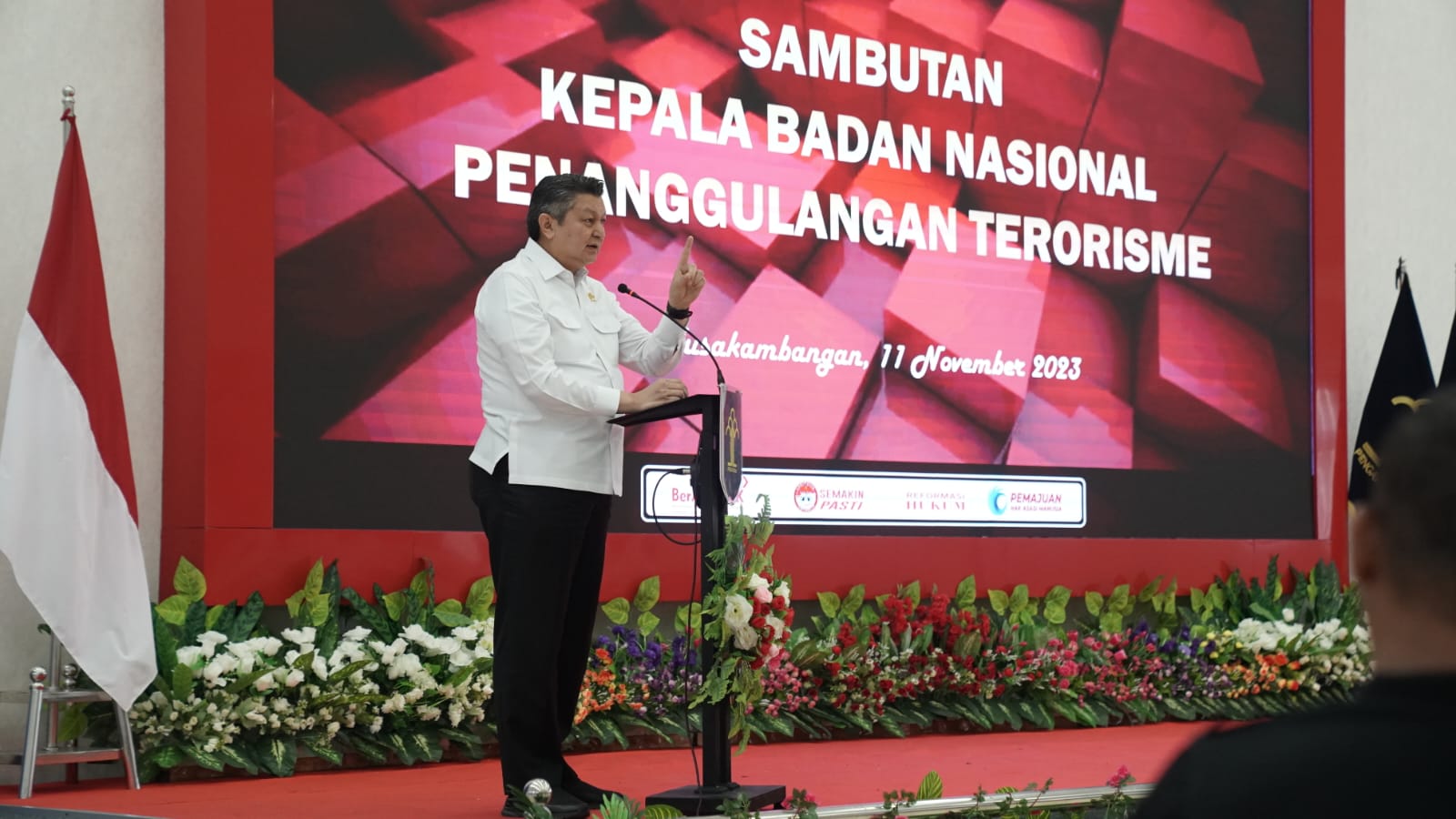 Kepala BNPT Komjen Pol. Rycko Amelza Dahniel.