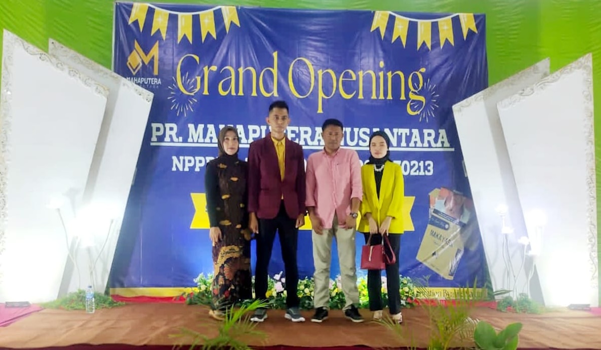 Peresmian Pabrik Rokok Mahaputera Nusantara